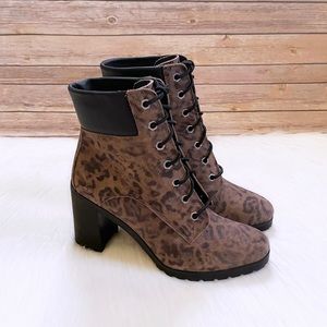 Timberland Brown Lace Up Boots